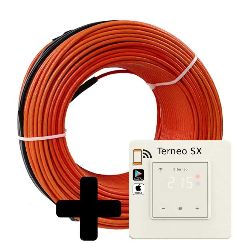 

Теплый пол Volterm HR12 двужильный кабель, 2300W, 15,4-19,2 м2(HR12 2300)