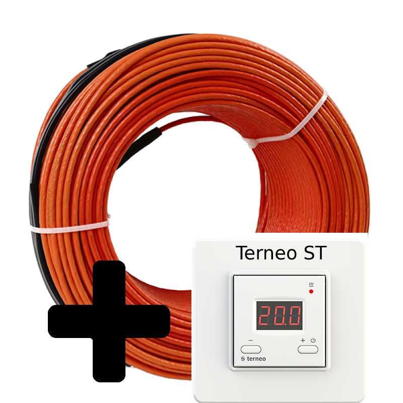 

Теплый пол Volterm HR18 двужильный кабель, 1200W, 6,8-8,5 м2(HR18 1200)