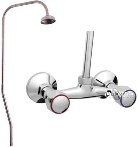 

Смеситель для душа RUBINETA R-5 Globo с душевой трубой (R50062)