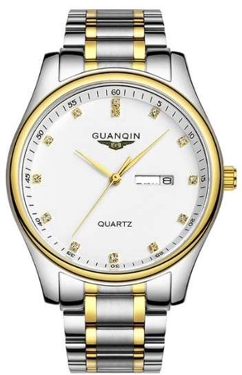 

Женские часы Guanqin Gold-White-SilverGold GQ80009-2A CS (GQ80009-2AGWSG)