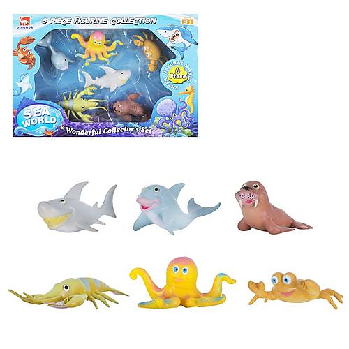 

Набор фигурок "Морские животные" (6 штук) CH TOYS (D0103)