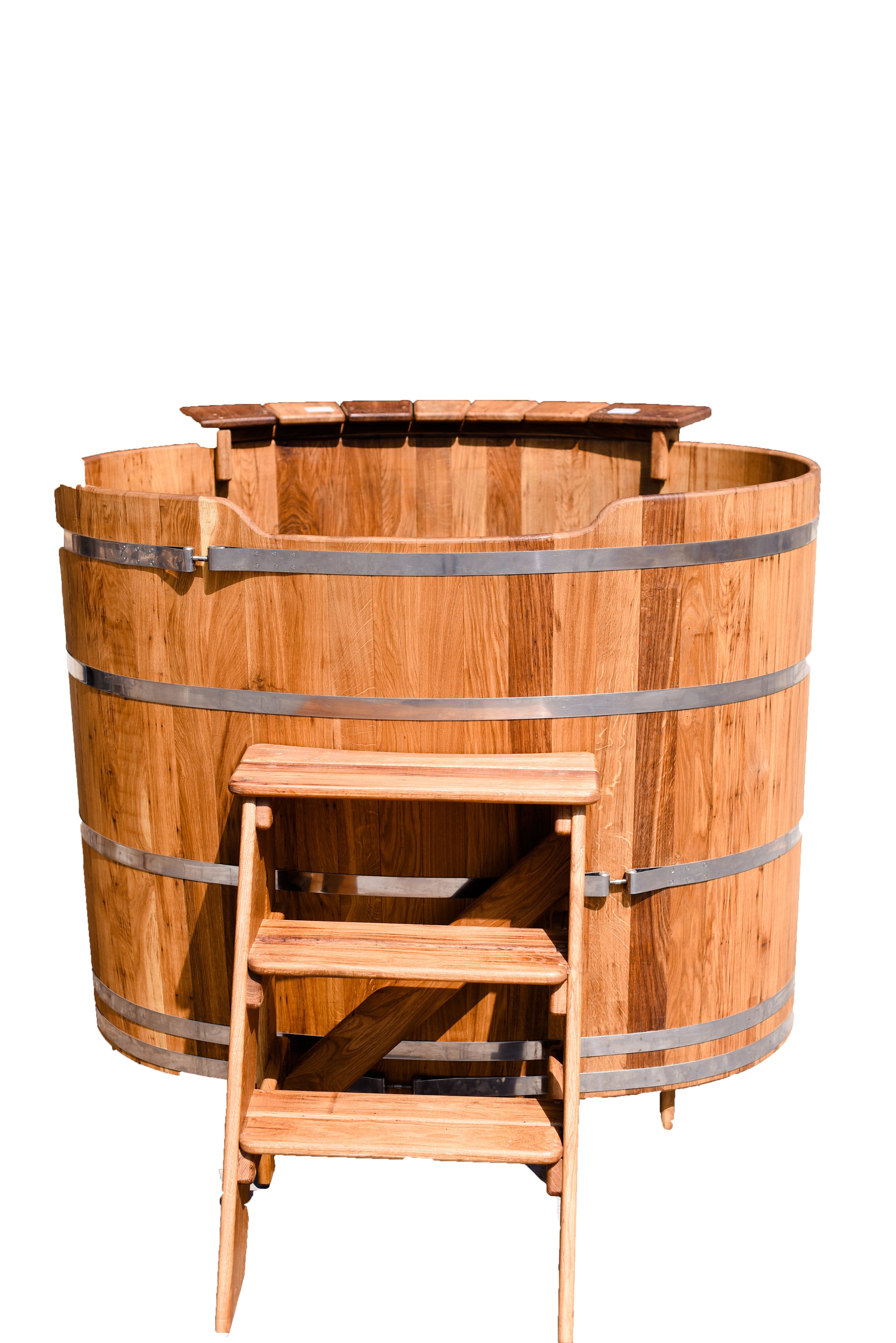 

Купель овальная Sauna Wood для бани из дуба 900 л