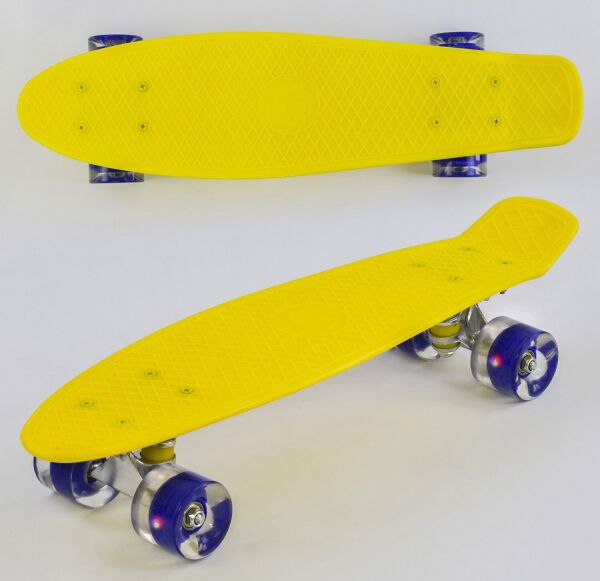 

Пенни Борд Best Board 22 LED Желтый 54 см (pb720)