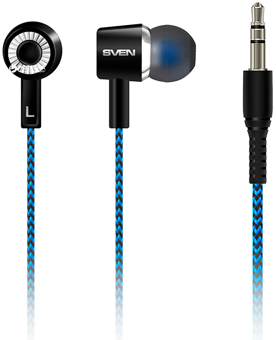 

Наушники Sven E-106 Black-Blue (00850215)
