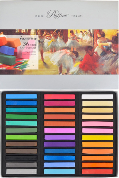 

Пастель сухая Marco Raffine fine art 36 цветов (7300-36CB)