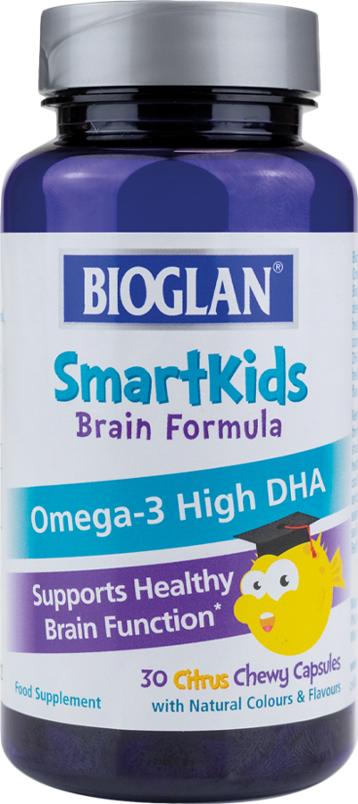 

Bioglan Omega-3 SmartKids Brain для детей капсулы-желейки 30 шт. / Биоглан Омега-3 с высоким содержанием DHA (541370)