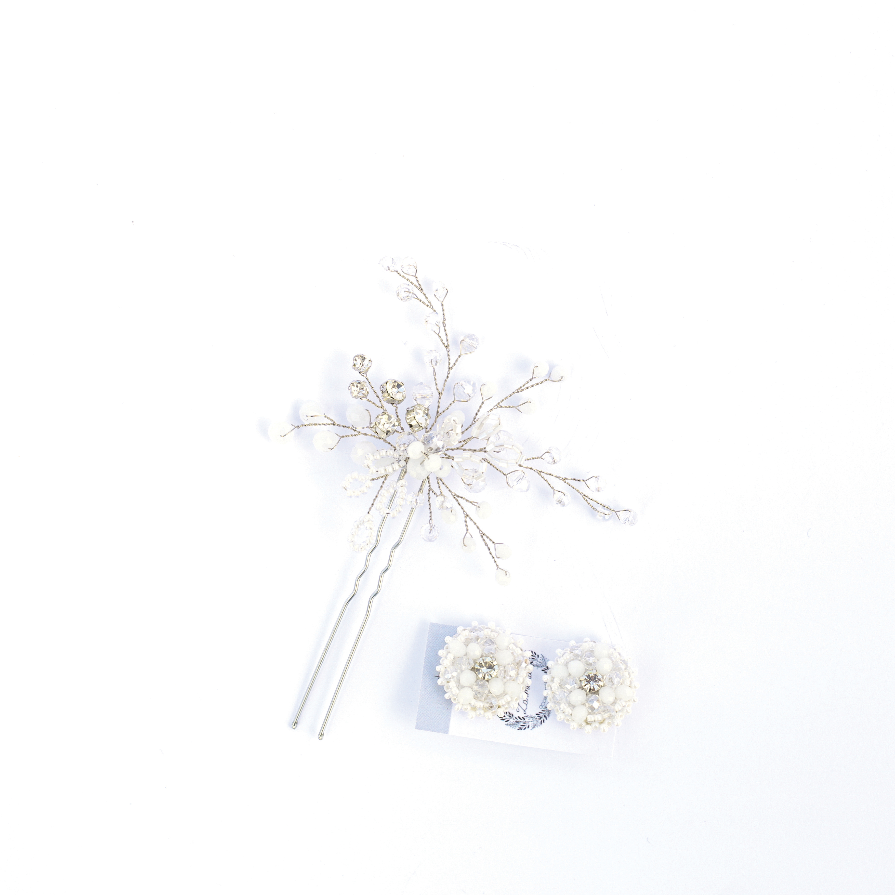 

Серьги + шпилька Zarmilkas Persephone NS-6-1