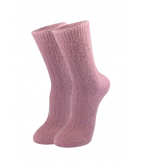 

Женские теплые носки из шерсти мериноса Pinki от MK SOCKS (37-41) Розовый LO-1001-B