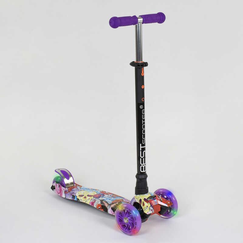 

Самокат 24664 maxi Best Scooter фиолетовый