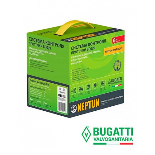 

Система контроля протечки воды Neptun Bugatti ProW 1/2" 12В LIGHT