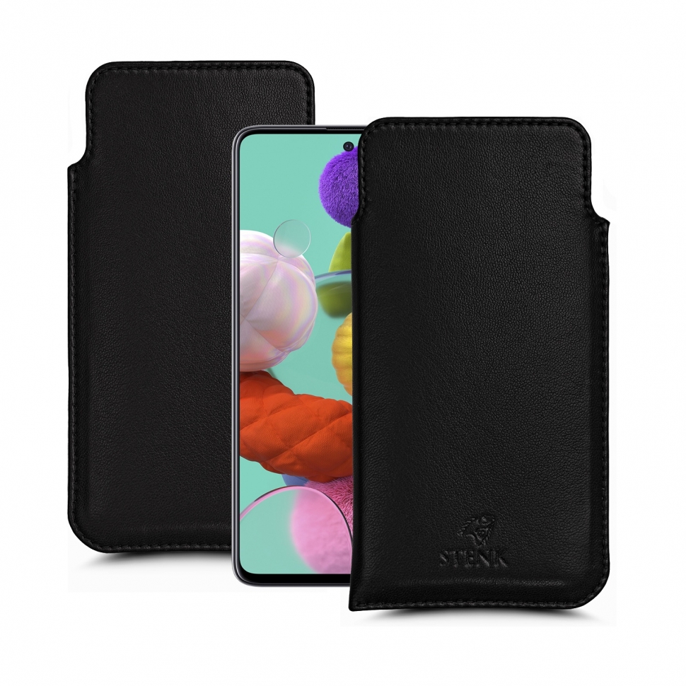 

Футляр Stenk Elegance для Samsung Galaxy A51 Чёрный