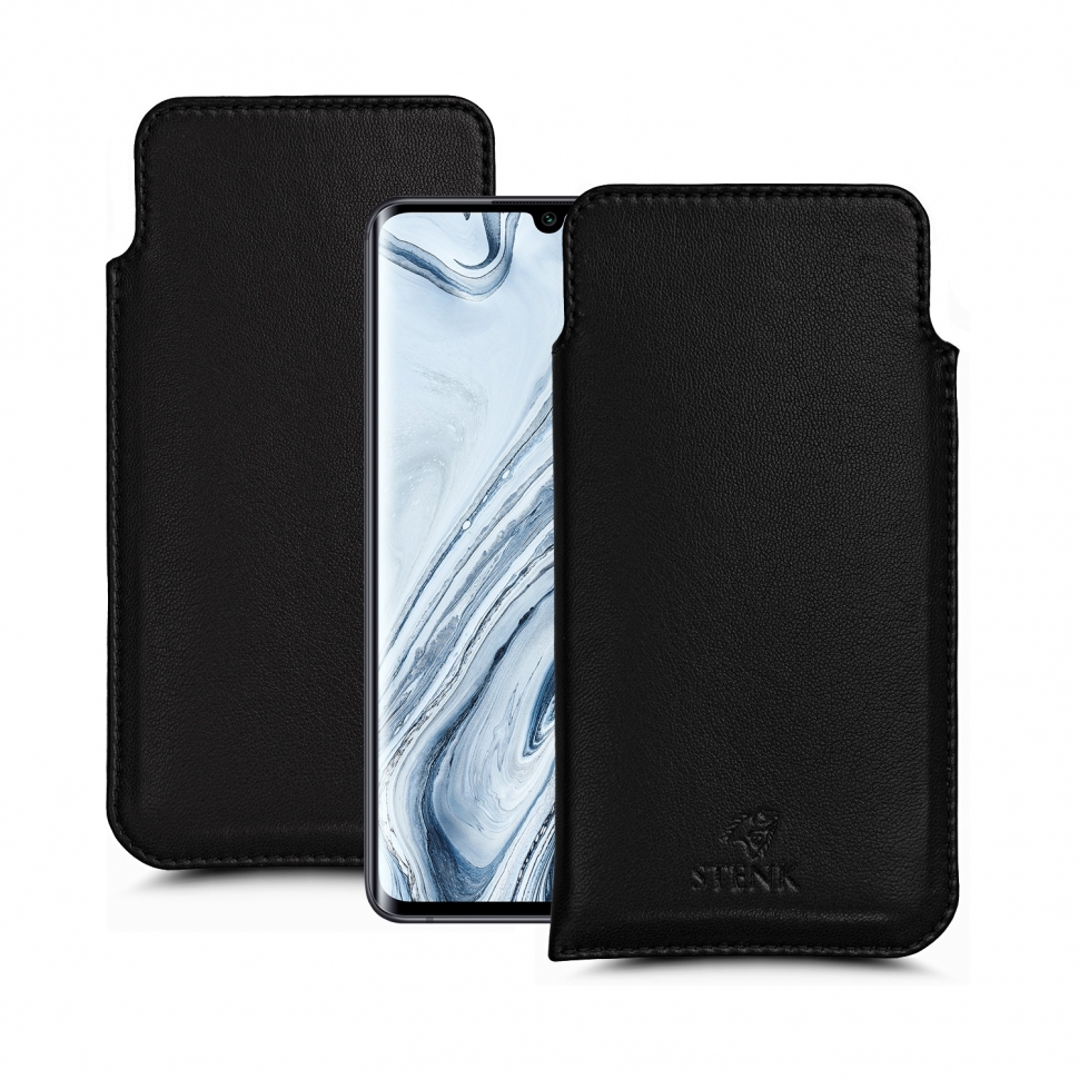 

Футляр Stenk Elegance для Xiaomi Mi Note 10/ 10 Pro Чёрный