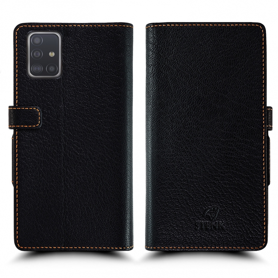

Чехол книжка Stenk Wallet для Samsung Galaxy A51 Чёрный