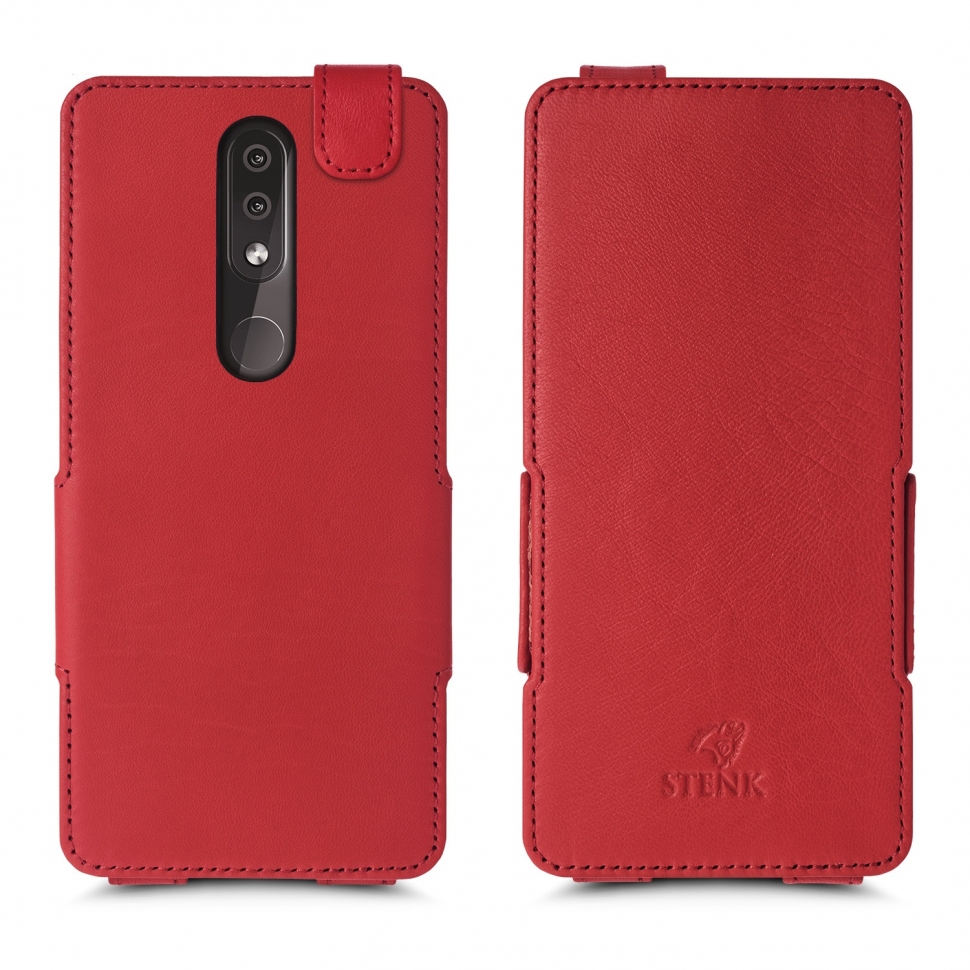 

Чехол флип Stenk Prime для Nokia 4.2 Красный
