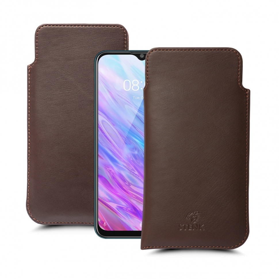 

Футляр Stenk Elegance для ZTE Blade 20 Smart Коричневый