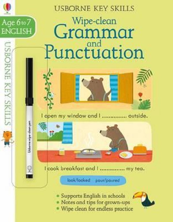 

Wipe-Clean Grammar And Punctuation. Age 6-7