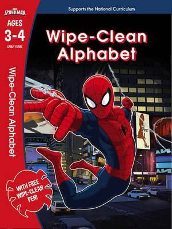 

Spider-Man: Wipe-Clean Alphabet Ages 3-4