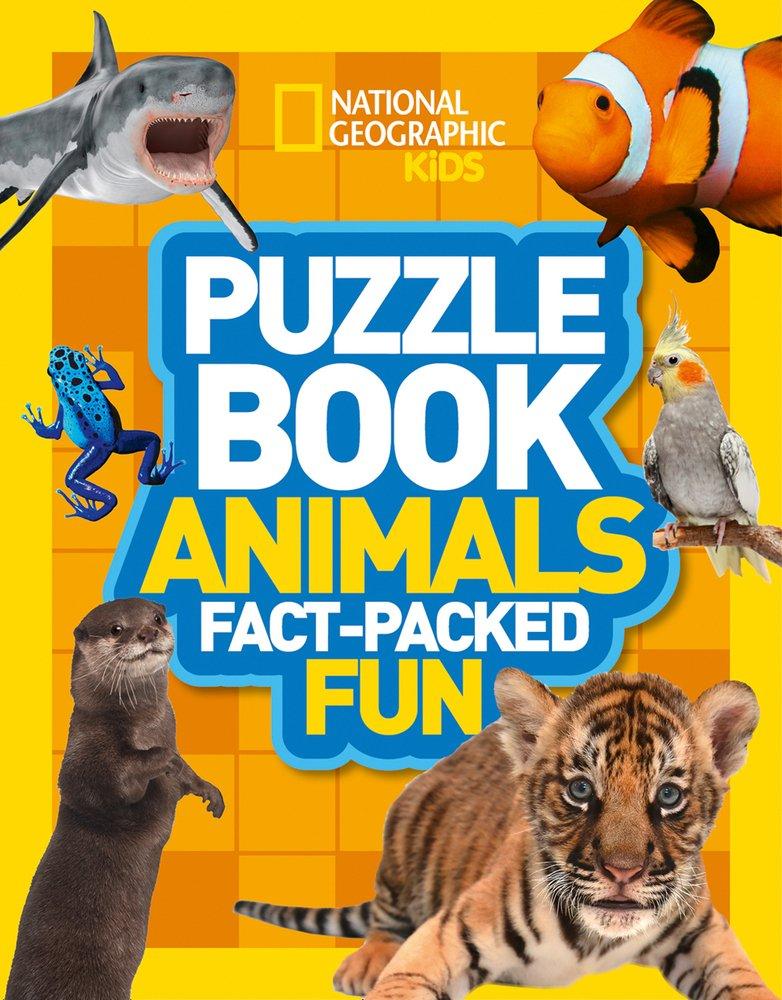 

Puzzle Book Animals: A Fact-packed Fun Book Of Animal Themed Puzzles