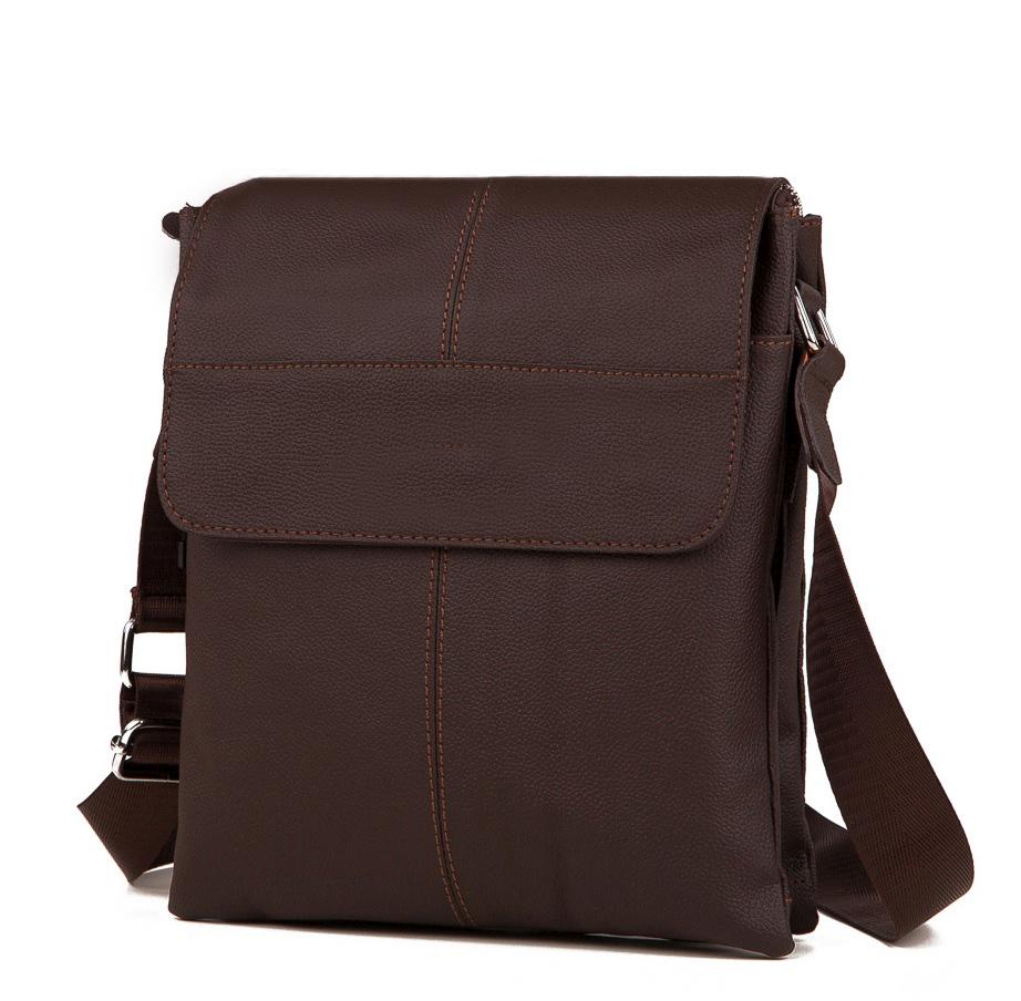 

Мужской кожаный мессенджер Tiding Bag A25-064C