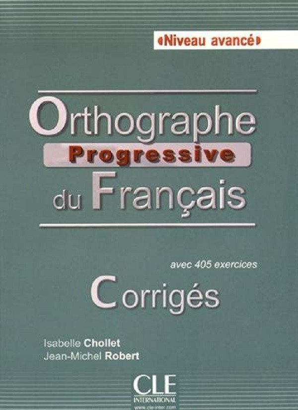

Orthographe progressive du francais - Niveau avance