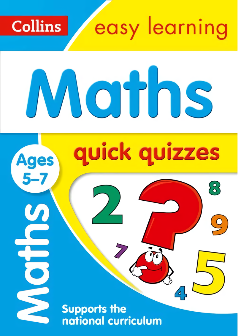 Easy learning. RULESMASTER quickquiz. Maths age 5-7 Collings.