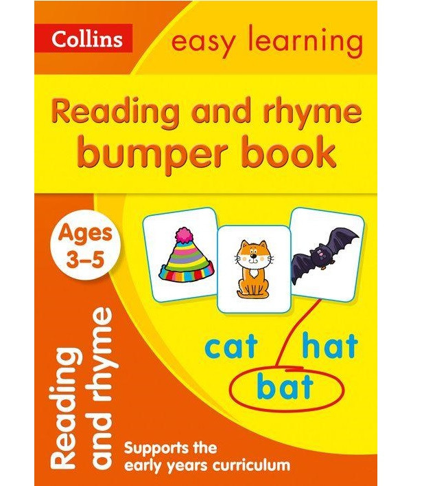 

Collins Easy Learning Preschool: Reading and Rhyme Bumper Book Ages 3-5