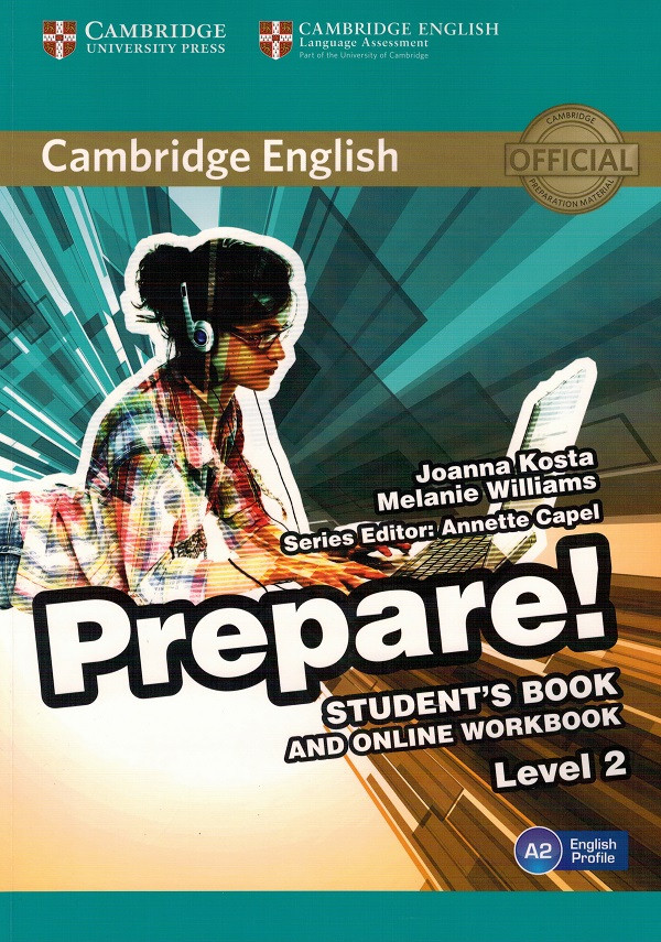 

Cambridge English Prepare! Level 2 SB and online WB including Companion for Ukraine