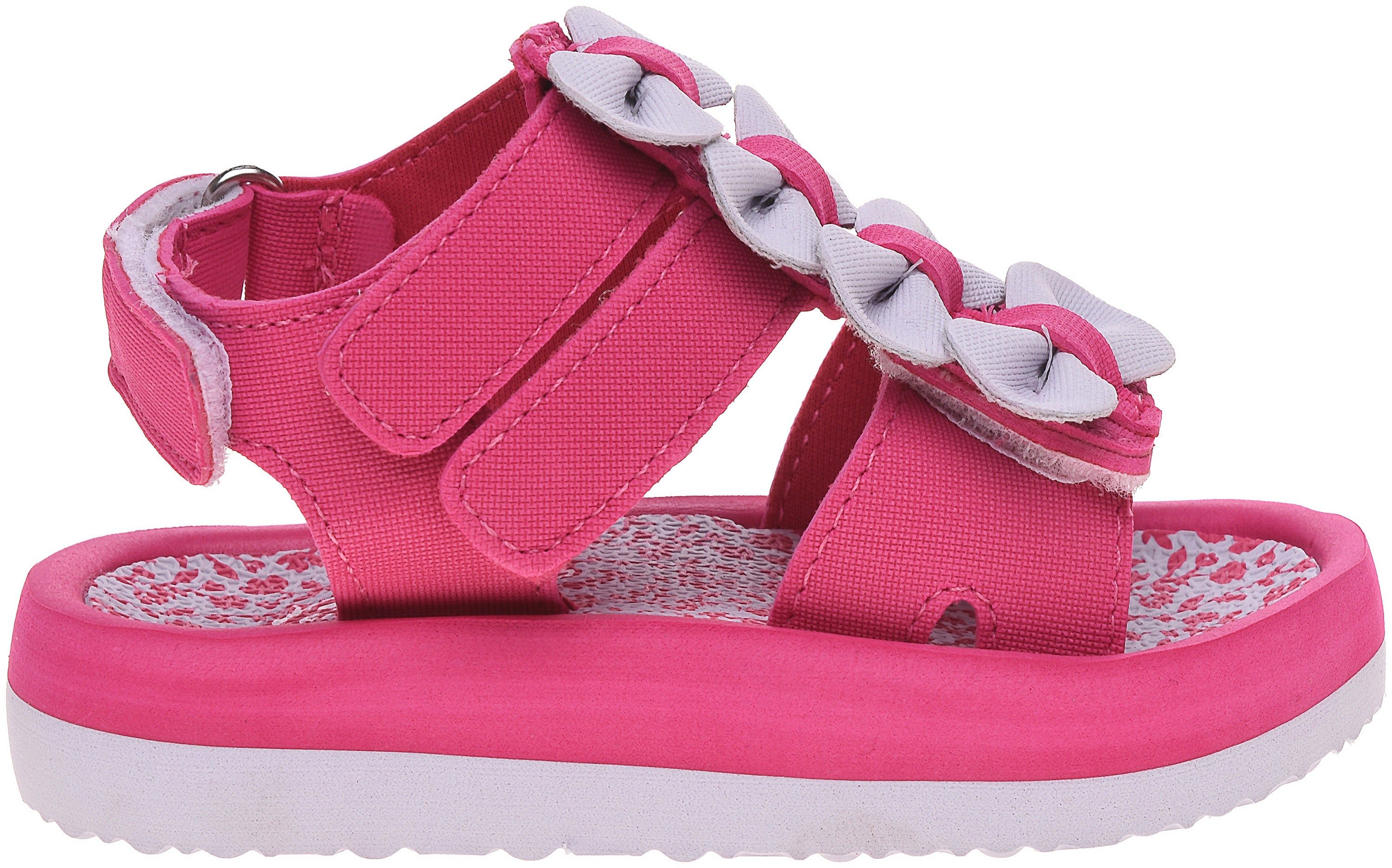 Акція на Дитячі сандалі для дівчинки BITI'S 20943-S 28 (18 см) Рожеві від Rozetka