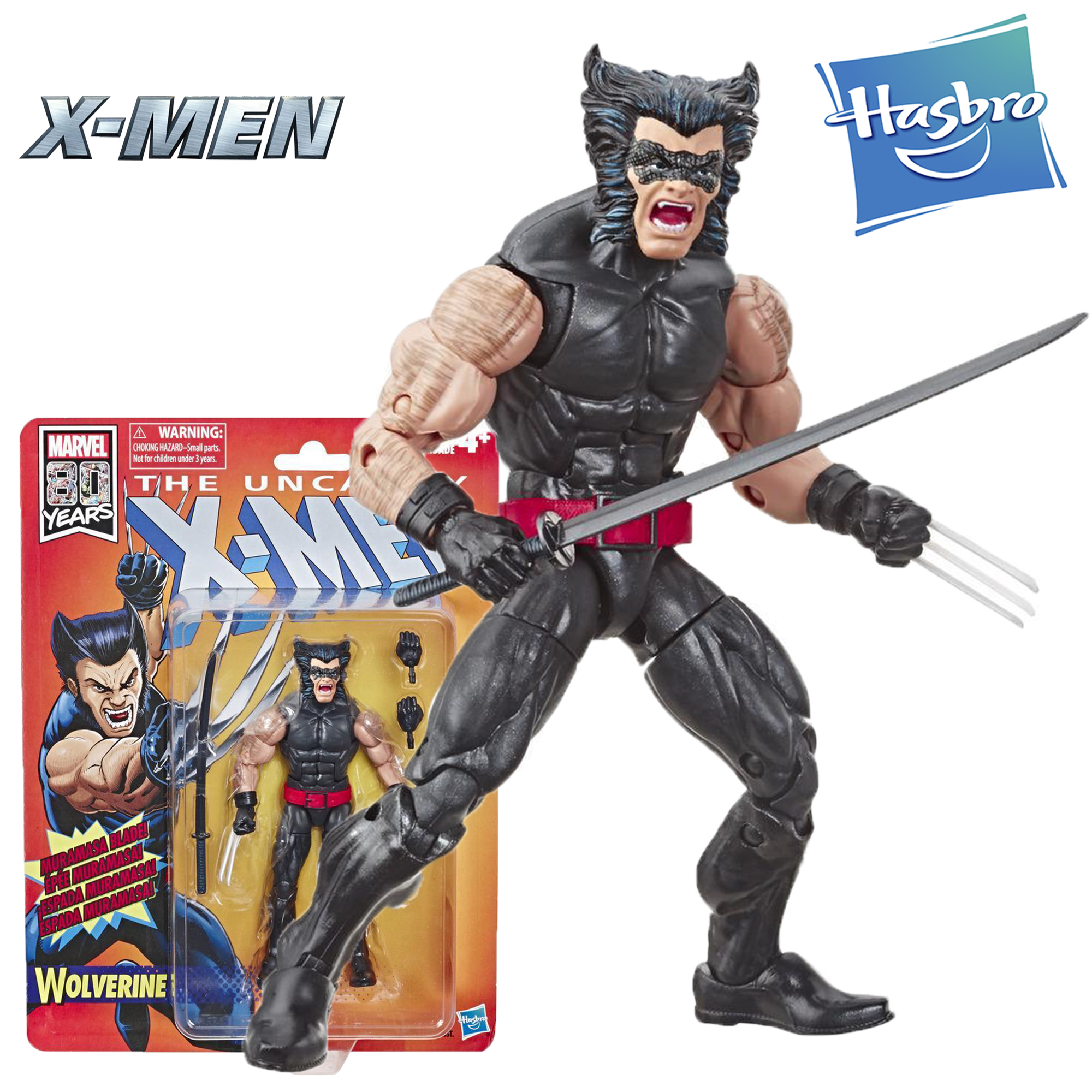 

Фигурка Росомаха 15 см Люди Икс Hasbro Marvel Retro Collection Wolverine E6108