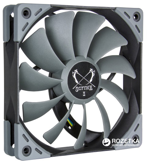 

Кулер Scythe Kaze Flex 120 мм PWM Fan 1200rpm (SU1225FD12M-RHP)