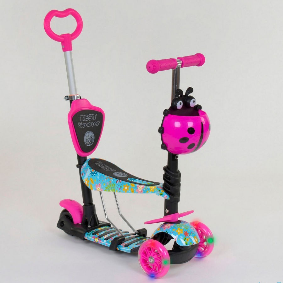 

Самокат 5 в 1 Best Scooter Розовый (26901)