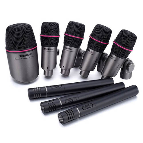 

Комплект микрофонов для барабанов Takstar DMS-DH8P