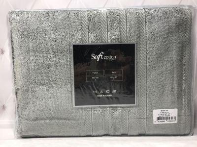 

Набор махровых полотенец баня/лицо Soft cotton BOHEME tas