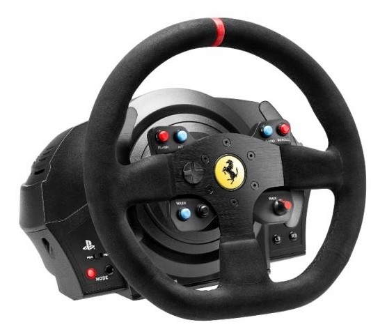 

Проводной руль Thrustmaster T300 Ferrari Integral RW Alcantara edition PC/PS4/PS3 Black