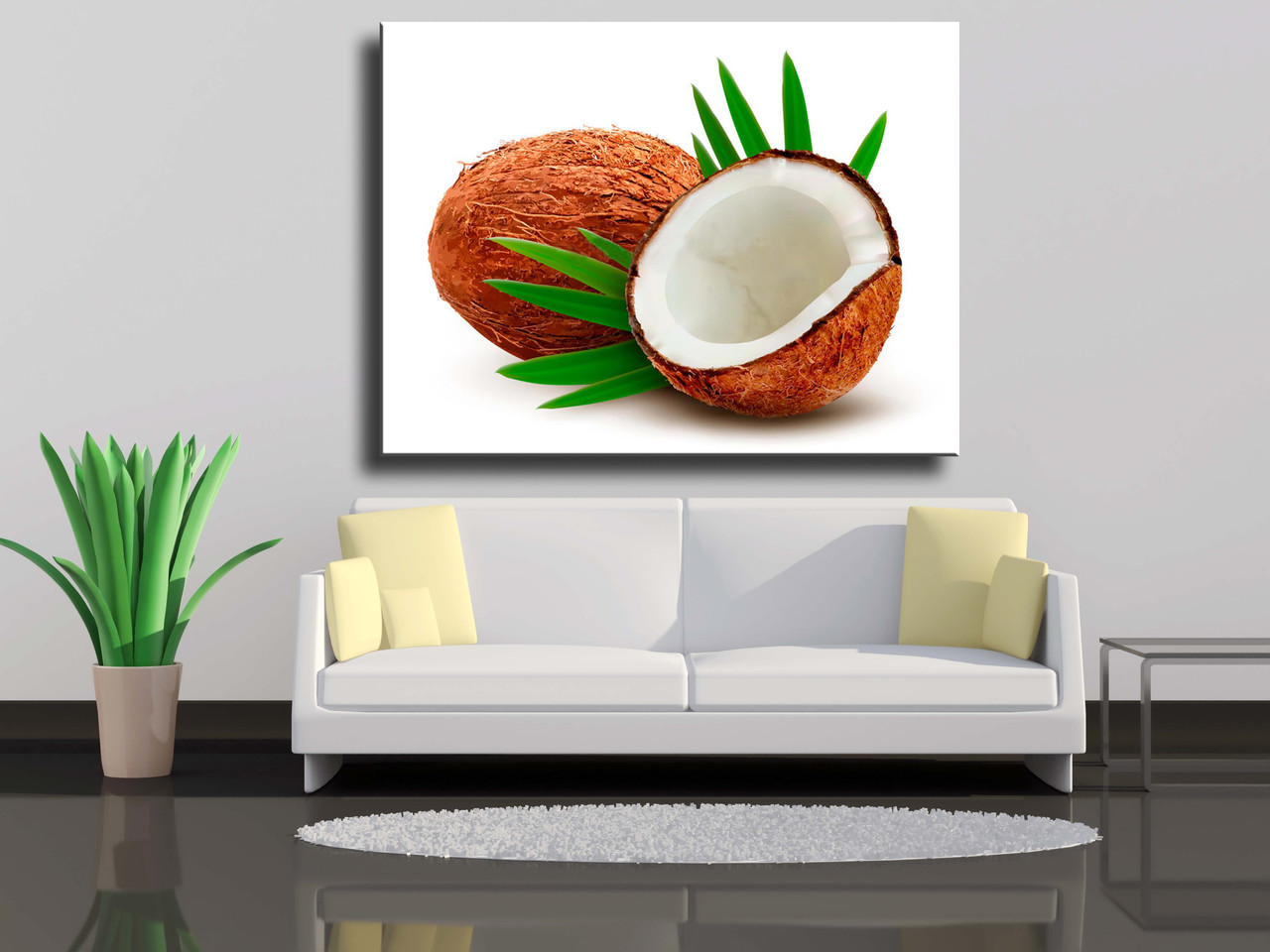 

Картина на холсте Кокосы 70х50