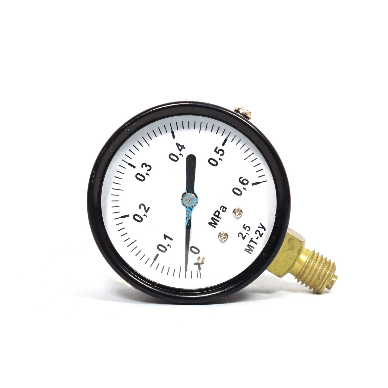 Манометр МТ-2У-М 600 кПа 63 мм M12*1,5 2,5 класс радиальный (6 бар|кгс ...