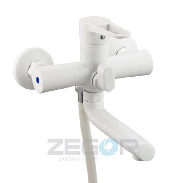 

Смеситель для ванны Zegor PUD3-A045-YW белый