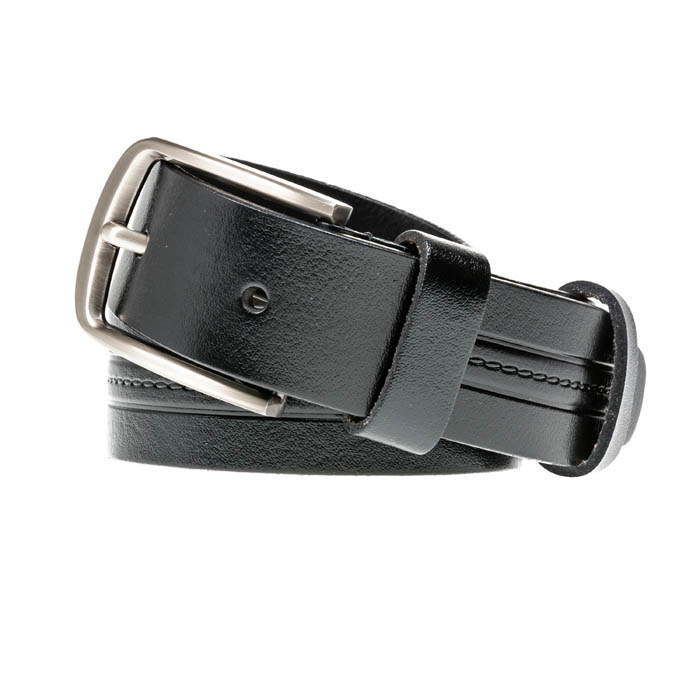 

Ремень AMO ACCESSORI AMOrde2213-35black из натуральной кожи Чёрный