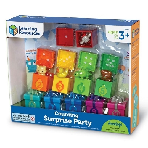 

Игрушки для малышей Learning Resources Обучающий игровой набор LEARNING RESOURCES - ЦИФРЫ-СЮРПРИЗЫ (k37-LER6803)
