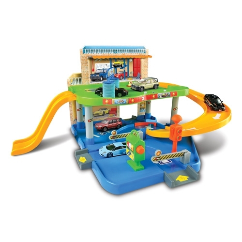 

Игровые наборы Bburago Игровой набор - ГАРАЖ 2 уровня, 1 машинка 143 (k37-18-30039)