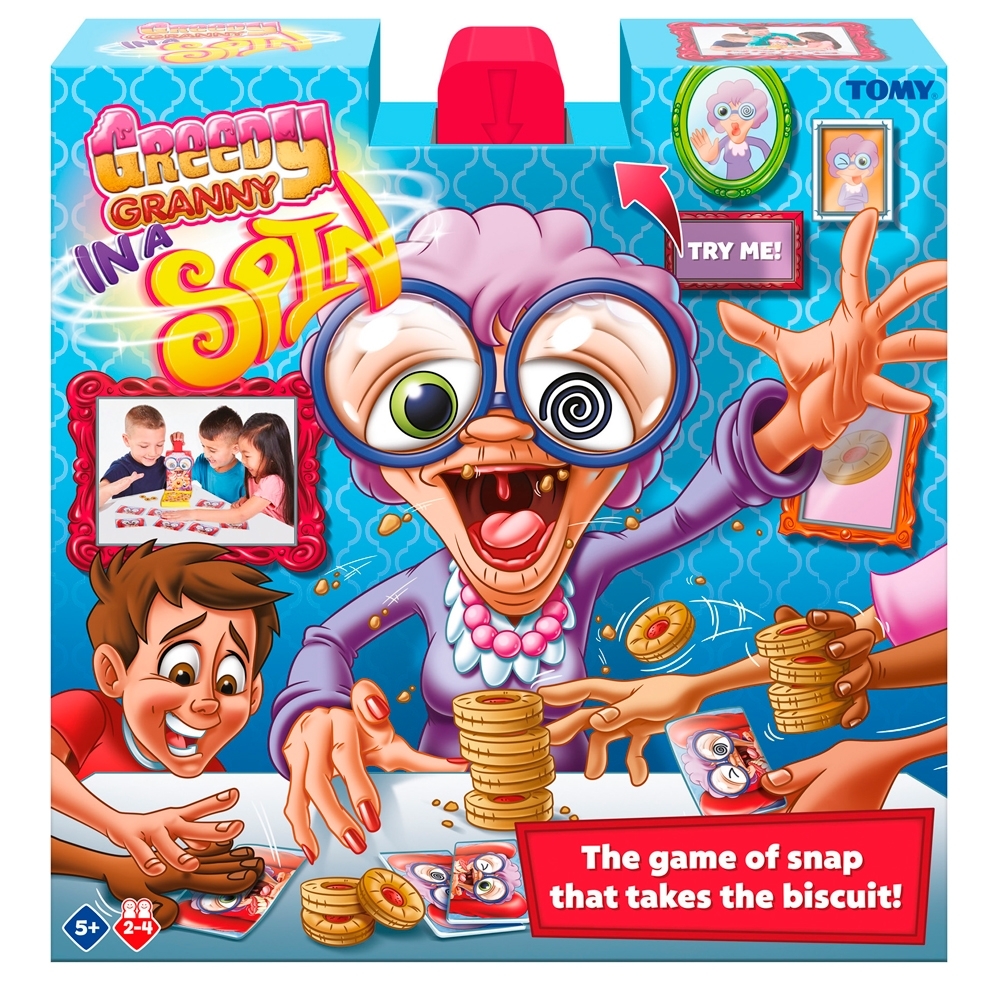 

Настольные игры TOMY Настольная игра-рулетка TOMY Жадная бабуля (T73114)