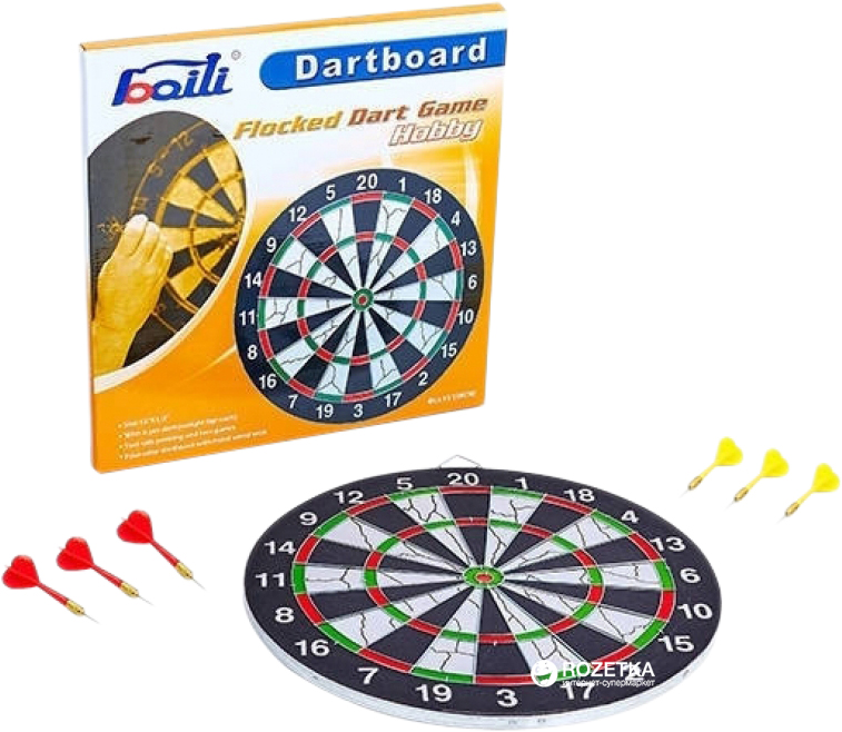 

Дартс Baili BL-15115 Flocked 37 см (ZBL-15115)