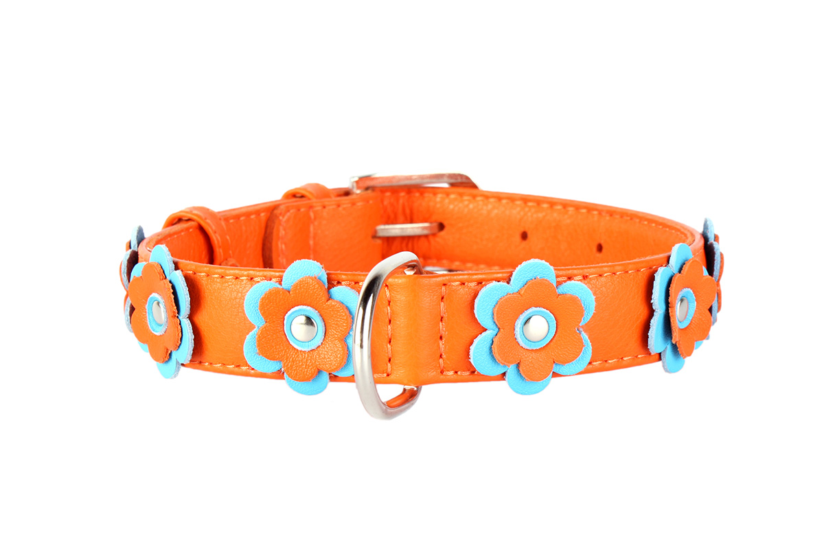 

Ошейник Collar Glamour с украшением Аппликация 46-60 см 35 мм Оранжевый (35044)