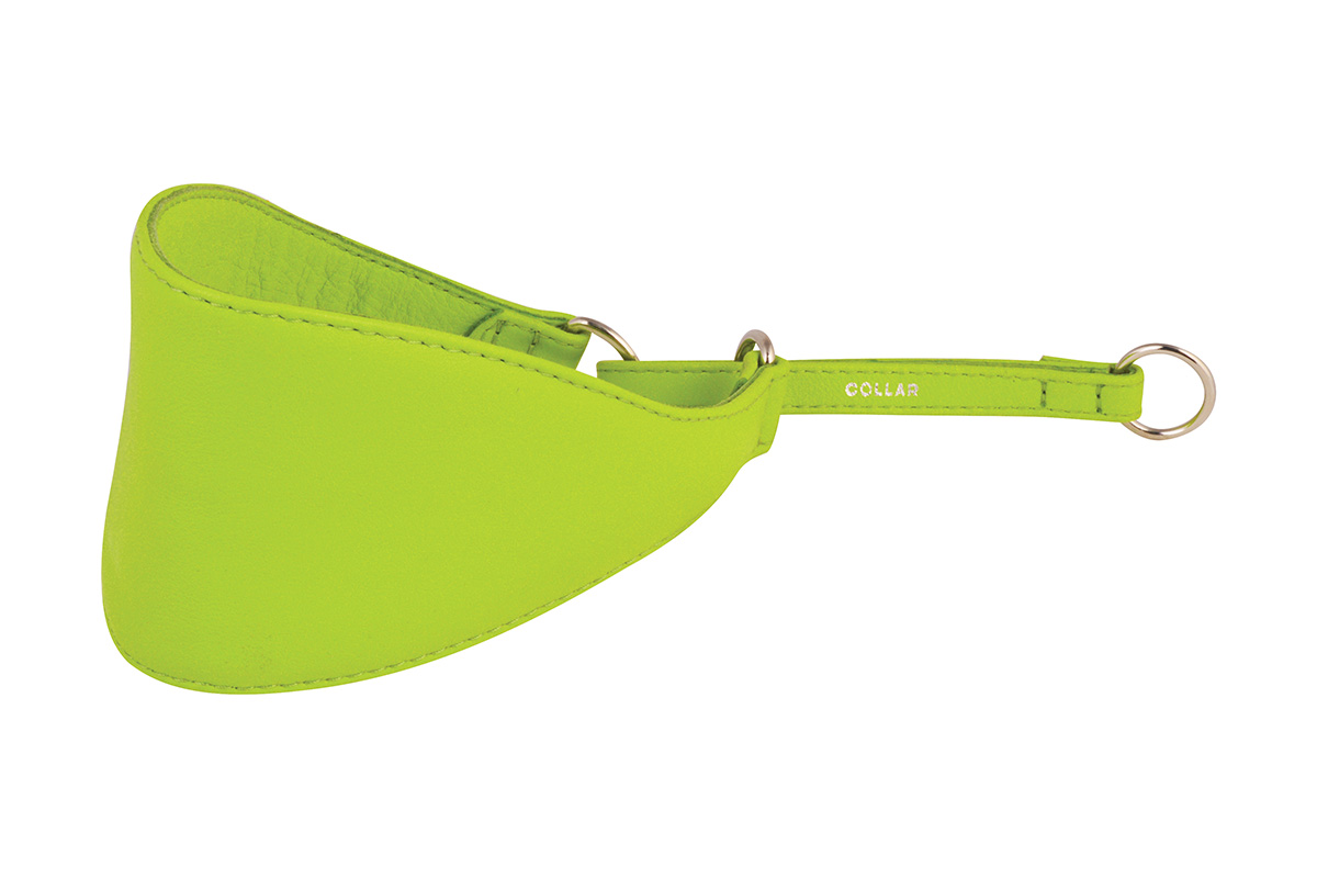 

Ошейник-удавка Collar Glamour широкий 38-47 см 75 мм Лайм (34725)