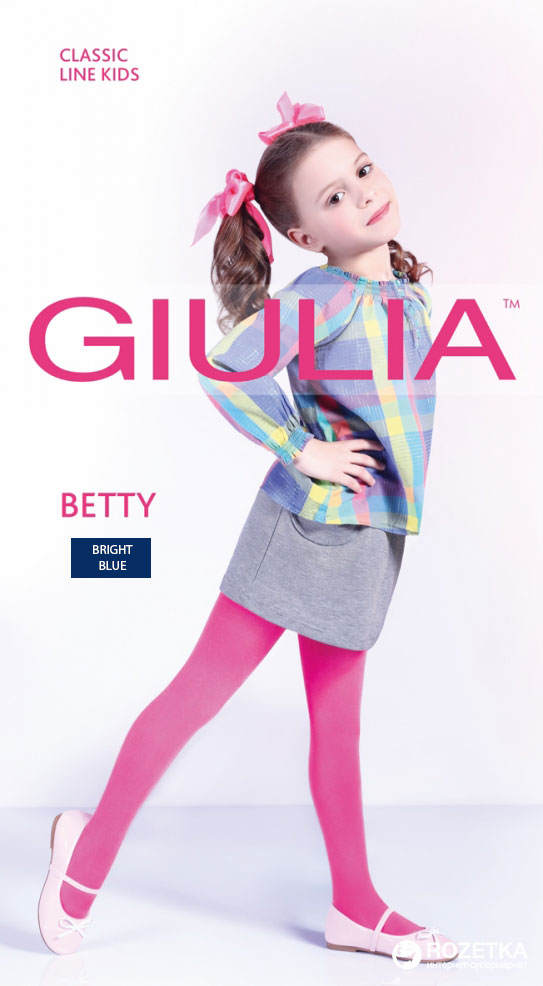 

Колготки Giulia Betty 80 80 Den 128-134 см Bright Blue