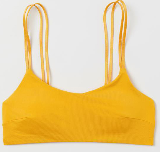 

Верхняя часть купальника H&M 0687034-7 36 Желтая