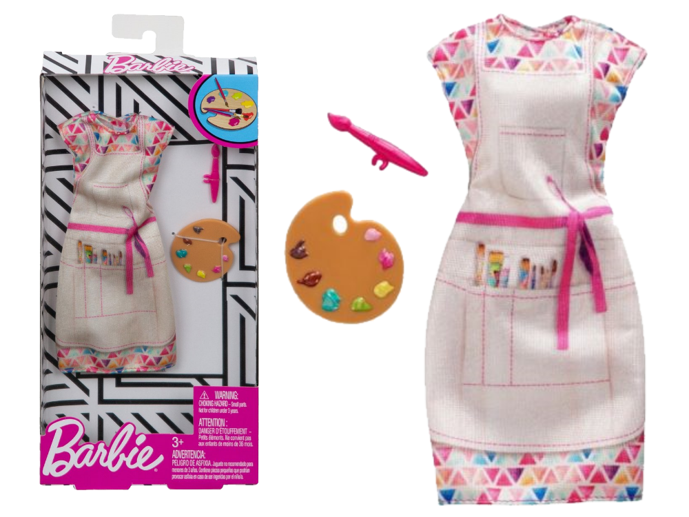

Одежда для кукол Barbie Барби Карьера Художница FXH98