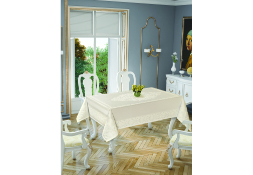 

Скатерть Tropik home Damask Cream 5699-2 Кремовый