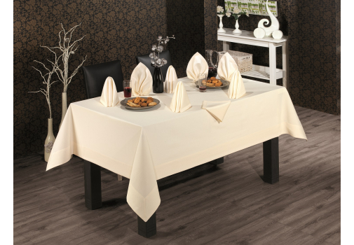 

Скатерть Tabe Honey Collection Krem Кремовый