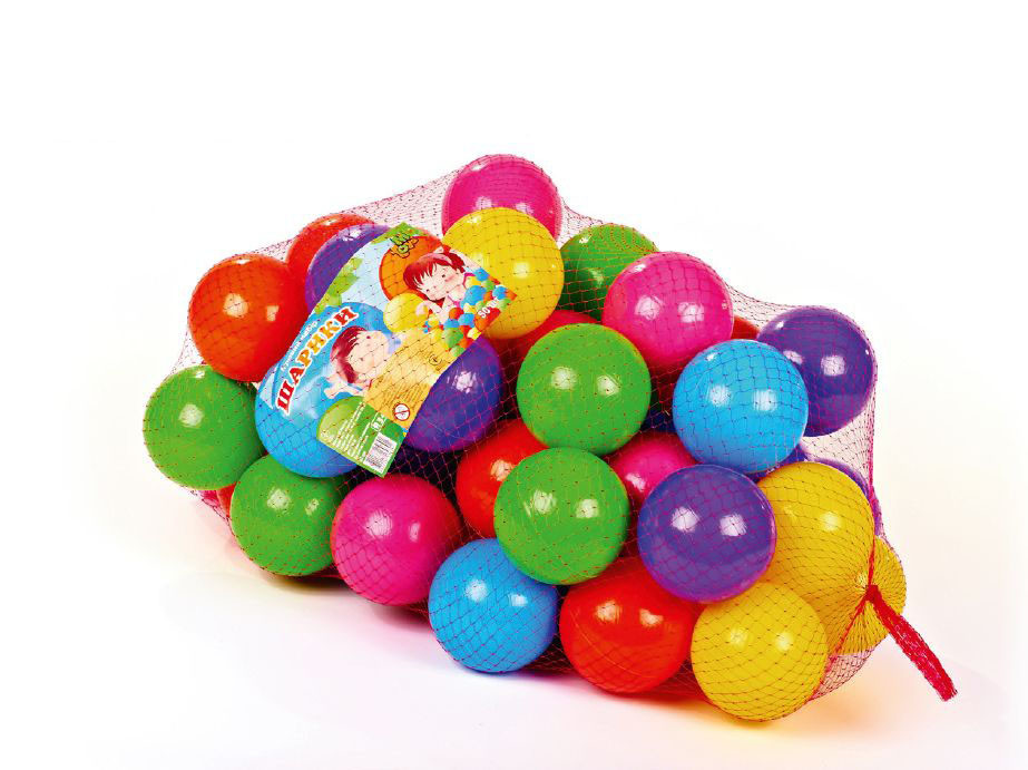 

Шарики MToys для сухих бассейнов, 80 мм 50 шт в сетке 12023